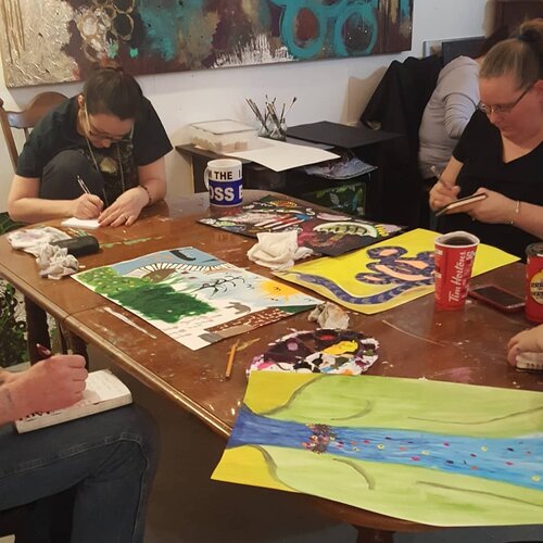 Alexis wild intuitive art class london ontario
